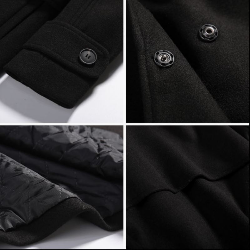 Black Silhouette Overcoat – Haute Edition 25