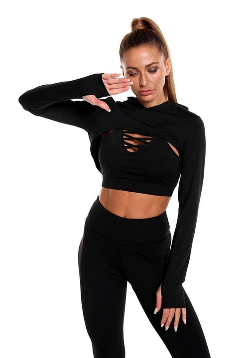 Aura Seamless Hooded Workout Set