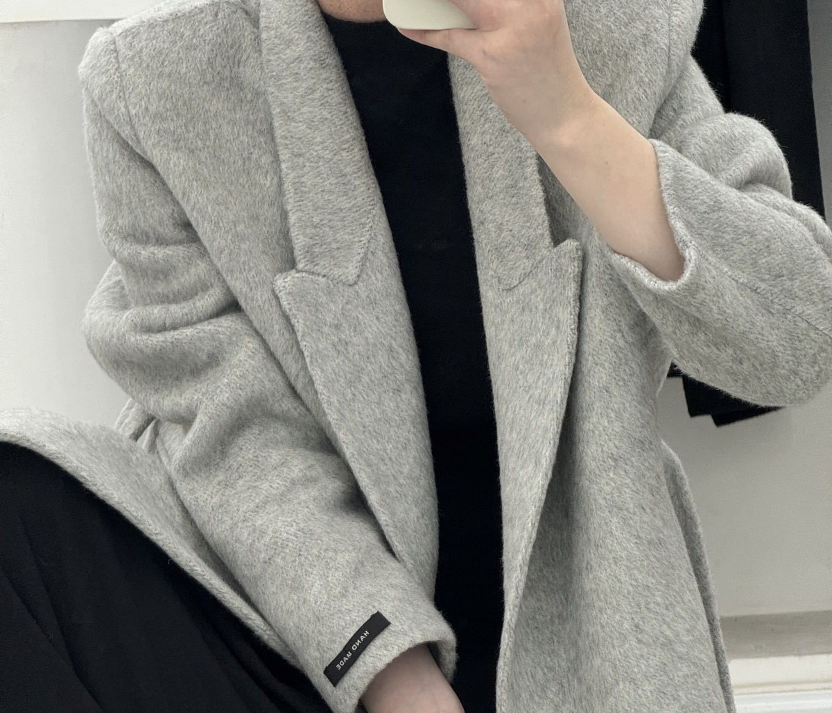 Sasha Longline Double-Sided Wool Overcoat
