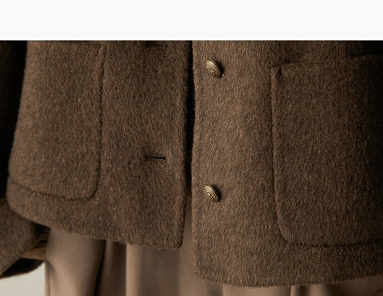 Freya Embroidered Reversible Wool Jacket